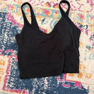 Black lululemon align tank